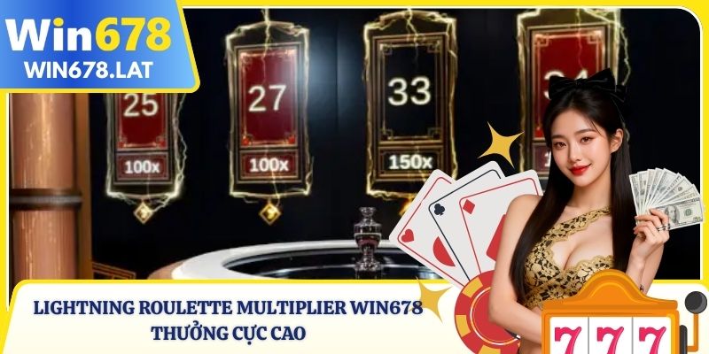 Lightning Roulette Multiplier
